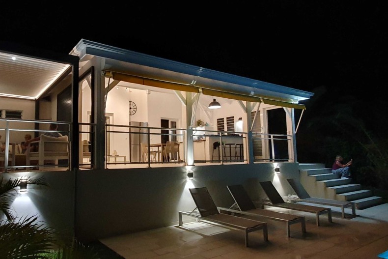 Une fois la nuit tombée vous profiterez d'un espace particulièrement convivial